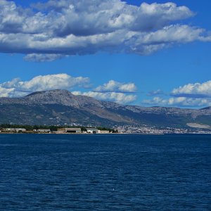 Dalmatien: Ciovo > Kozjak-Gebirgszug