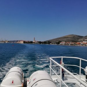Dalmatien: Trogir> Ausflugsboot