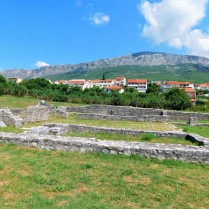 Dalmatien: Salona> Split> Gebirge