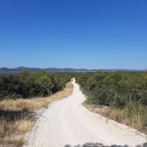 Dalmatien: BIOGRAD NA MORU > Wanderweitblick