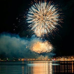 Dalmatien: VODICE > Feuerwerk