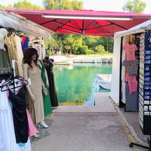 Dalmatien: Trogir> Markt