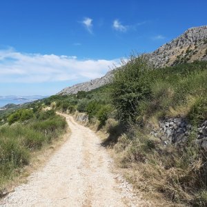 Dalmatien: OMIS > Wanderung