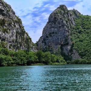 Dalmatien: CETINA > Flussfahrt