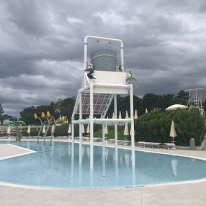 Dalmatien: Zaton>Poolanlage