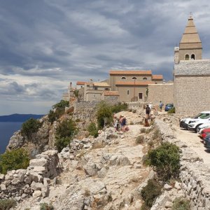 Kvarner: Cres > Dunkle Wolken über Lubenice