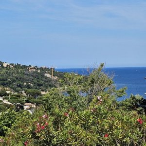 Über den Dächern von St. Maxime