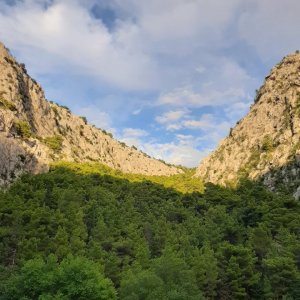 Dalmatien: OMIS > Gebirge