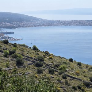 Blick auf Ciovo Nähe Trogir