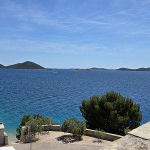 Drage Blick aufs Meer