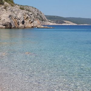 Kvarner: VRBNIK/Krk> Strand Potovosce