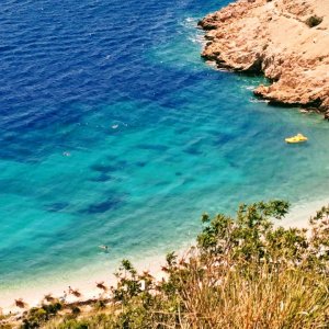 Kvarner: PUNAT/Krk> Strand Oprna Bay