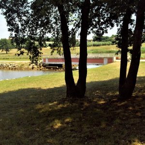 Istrien: POREC > Brücke bei Plava Laguna.JPG