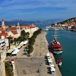 Dalmatien: TROGIR >Panorama Trogir