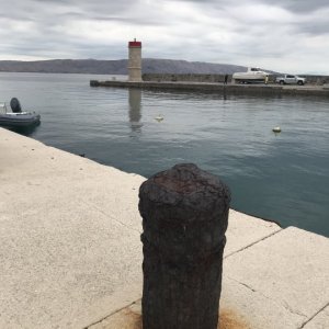 Kvarner: SENJ Leuchtturm Poller