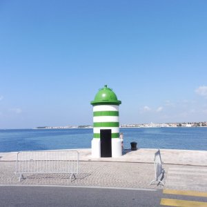 Dalmatien: ZADAR Leuchtturm Leuchtfeuer