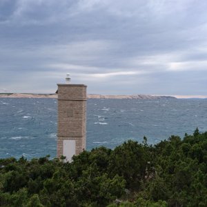 Dalmatien:STARA NOVALJA auf Pag>Leuchtturm