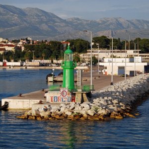 Steuerbordmolenfeuer Hafen Split