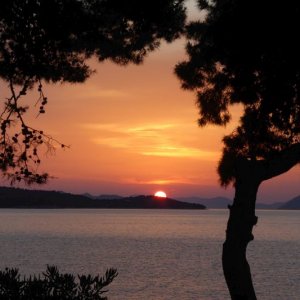 Süddalmatien: DUBROVNIK > Sonnenuntergang