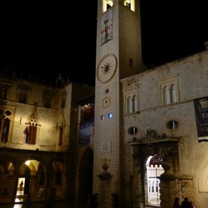 Süddalmatien: DUBROVNIK > Abendstimmung in der Altstadt