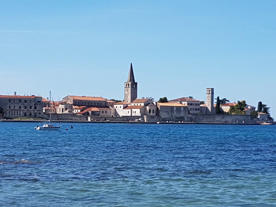 Blick auf Porec