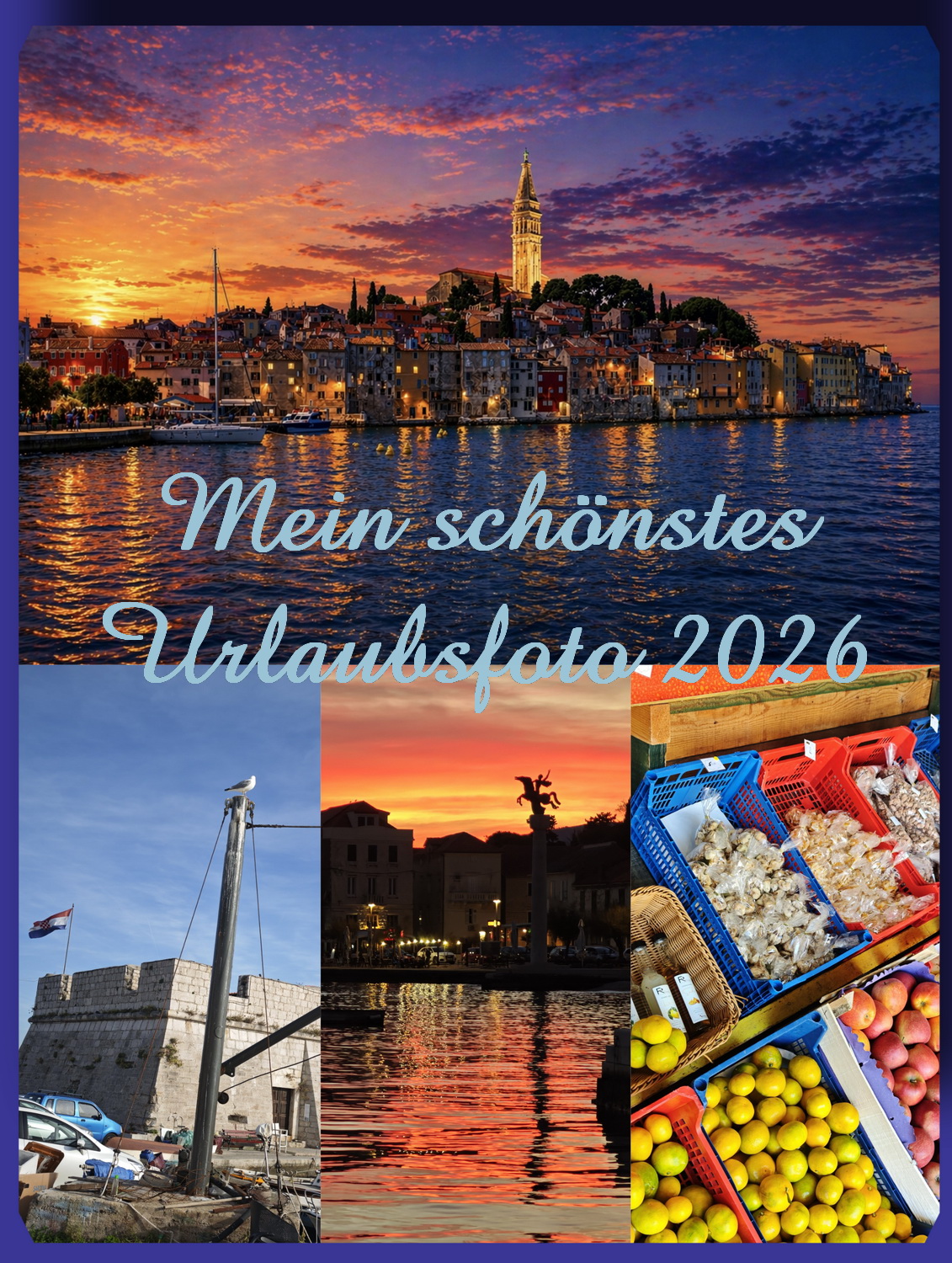 Collage Urlaubsfoto 2026