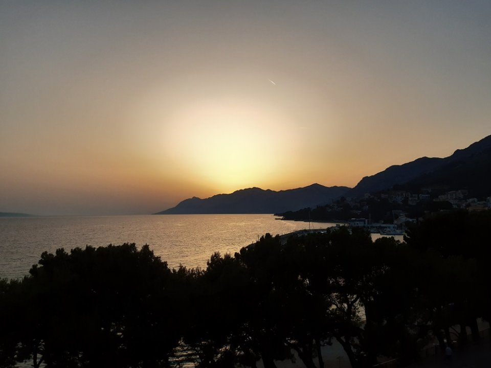 Dalmatien: BASKA VODA > Abendsonne.jpg