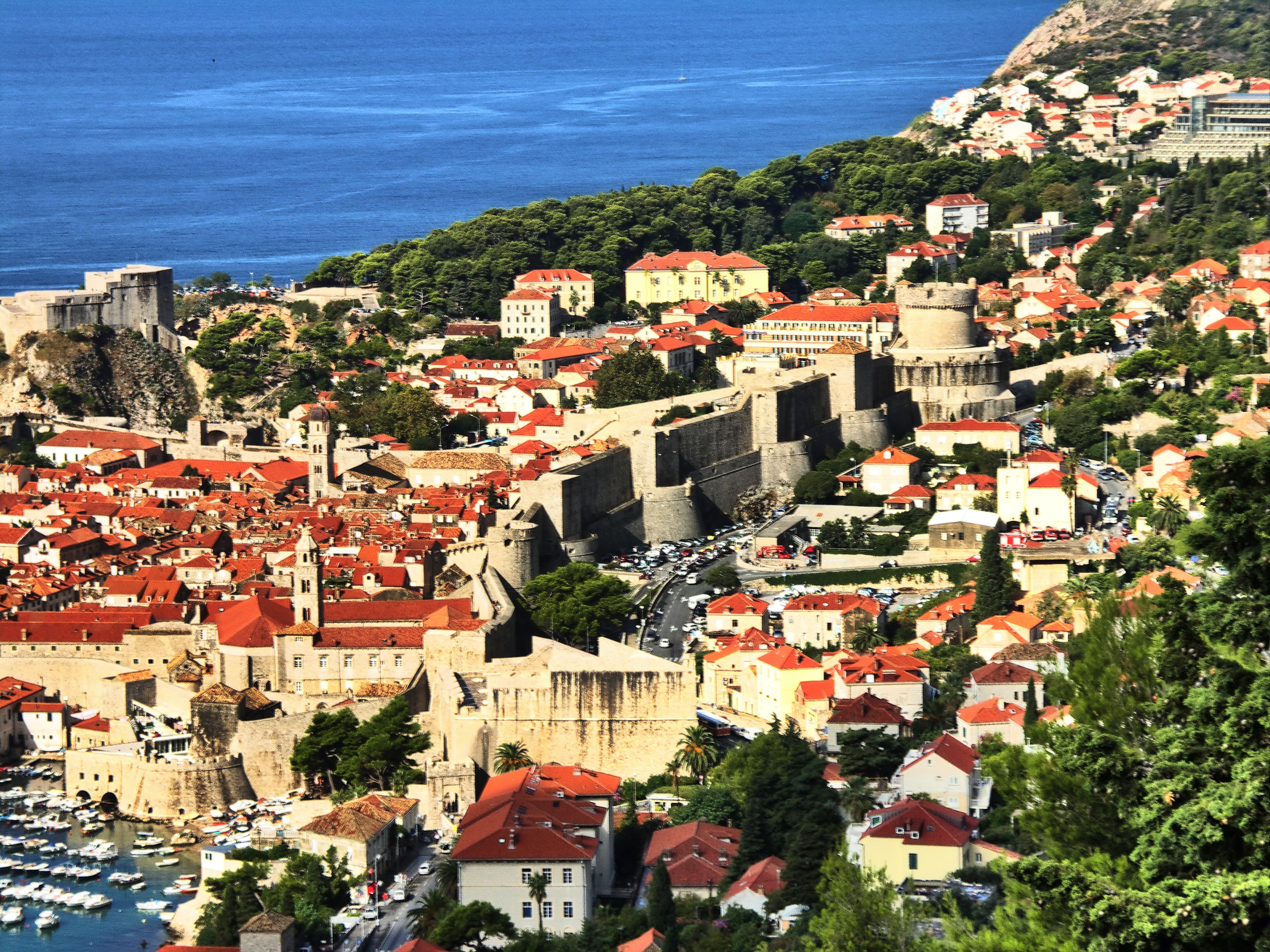 Dalmatien: DUBROVNIK >Stadtansicht