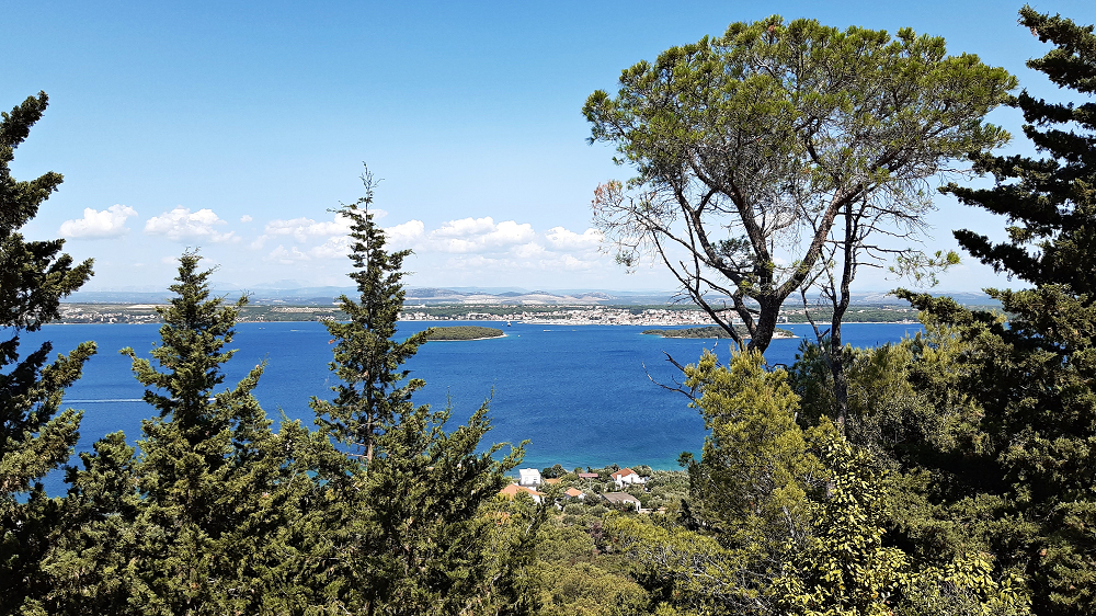 Dalmatien: INSEL PASMAN > Blick auf Biograd na Muro.png