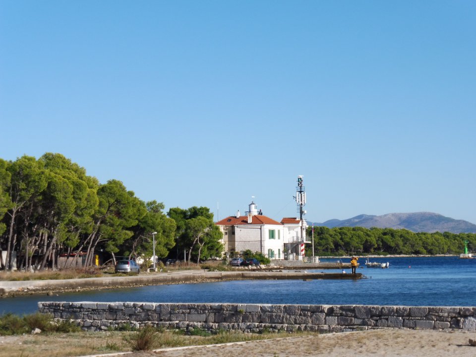 Dalmatien:JADRIJA > Krka > Leuchtturm