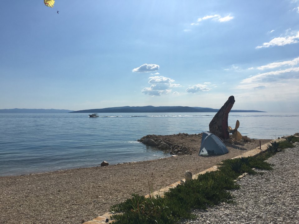 Dalmatien: KRVAVICA> Strand