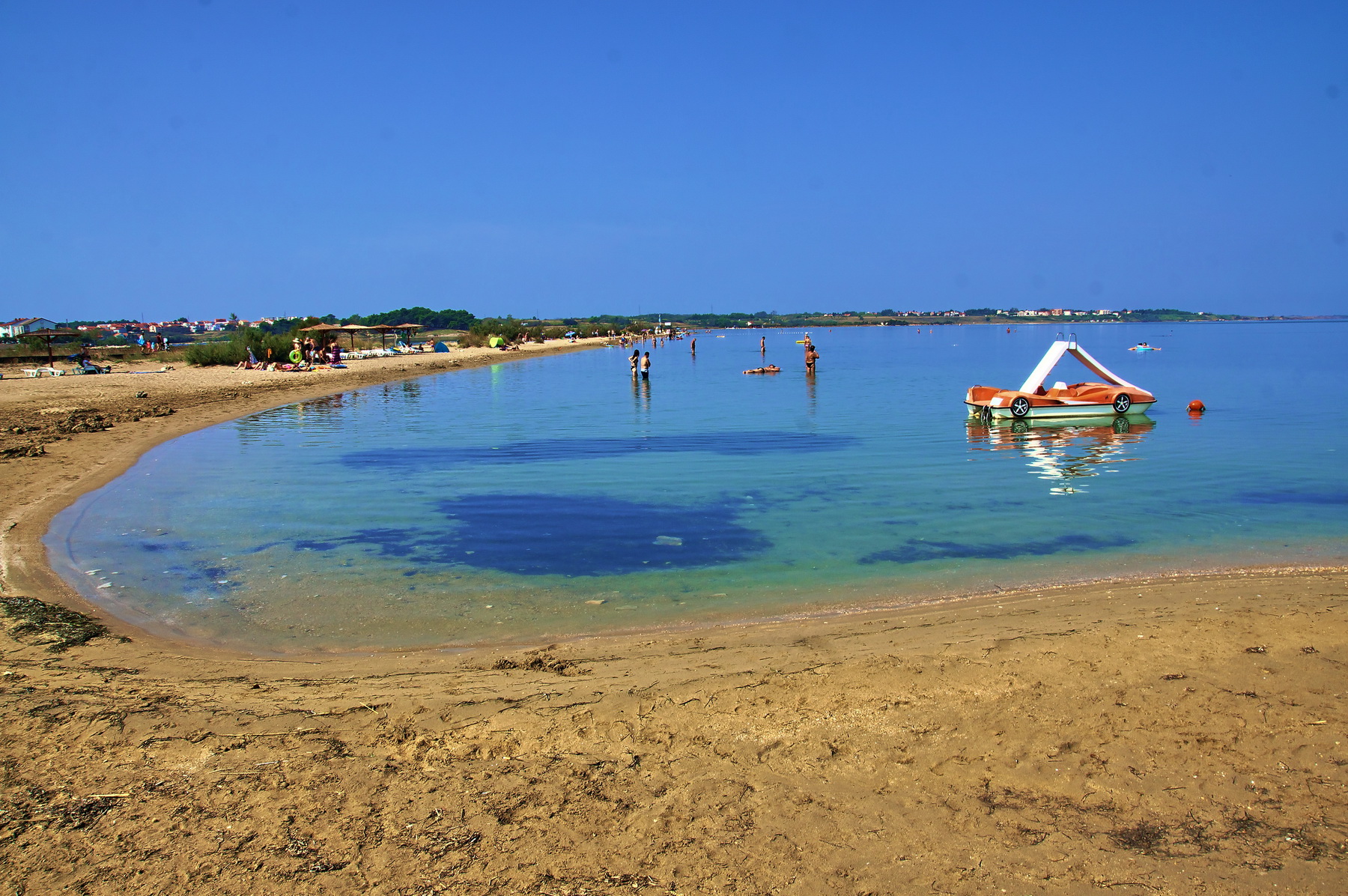 Dalmatien: NIN > Badebucht