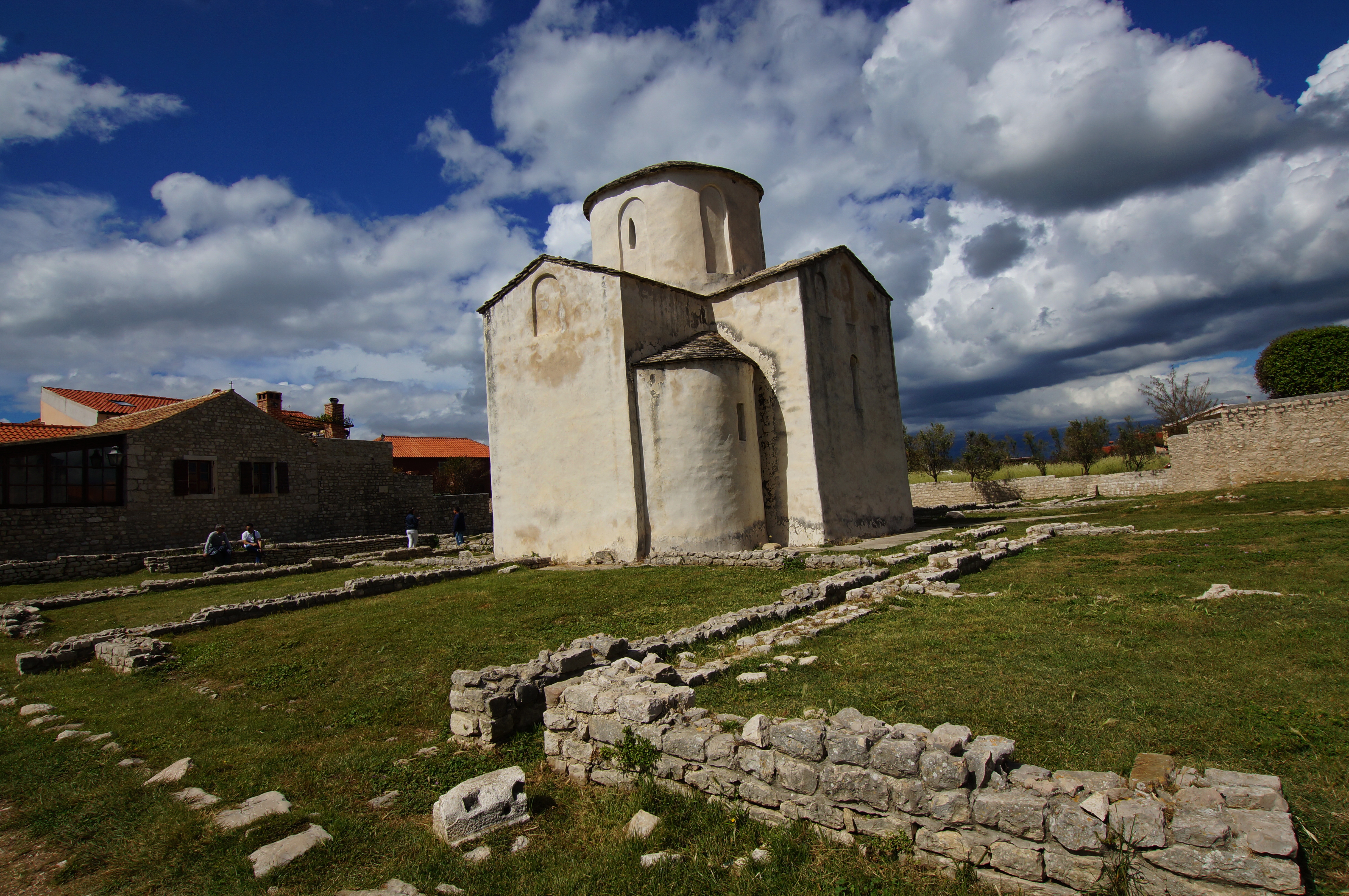 Dalmatien: NIN > Heiligkreuz-Kirche von Nin
