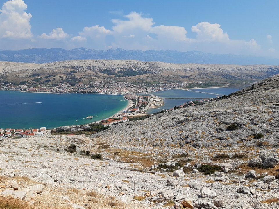 Dalmatien: PAG auf Insel Pag > Blick auf die Bucht.jpg