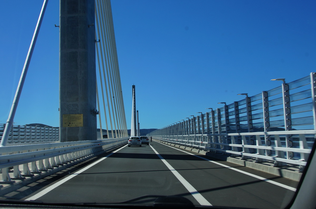 Dalmatien: PELJESAC > Peljeski Most