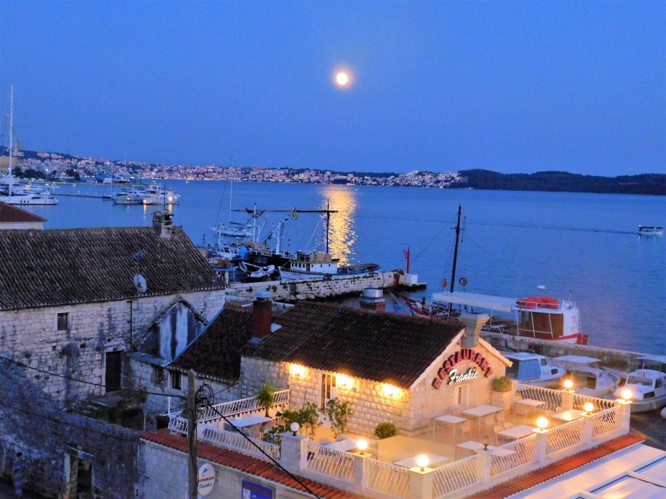 Dalmatien: Seget Donji> Sonnenuntergang