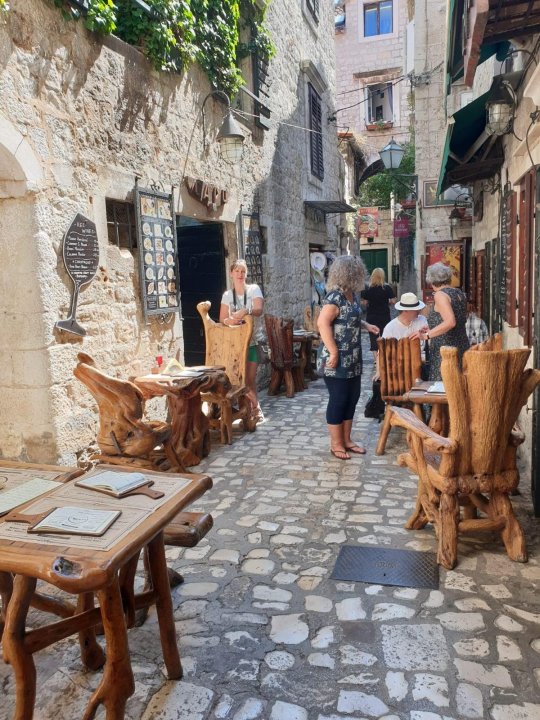 Dalmatien: Trogir> Altstadtgassen