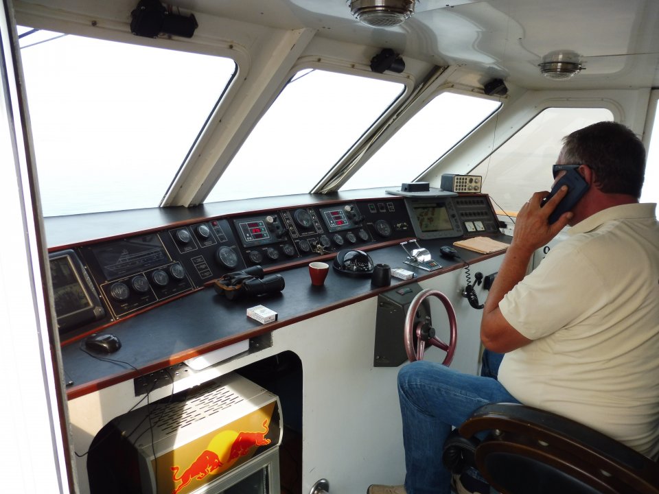 Dalmatien: VODICE < Kornaten < Ausflugsboot < Kapitän