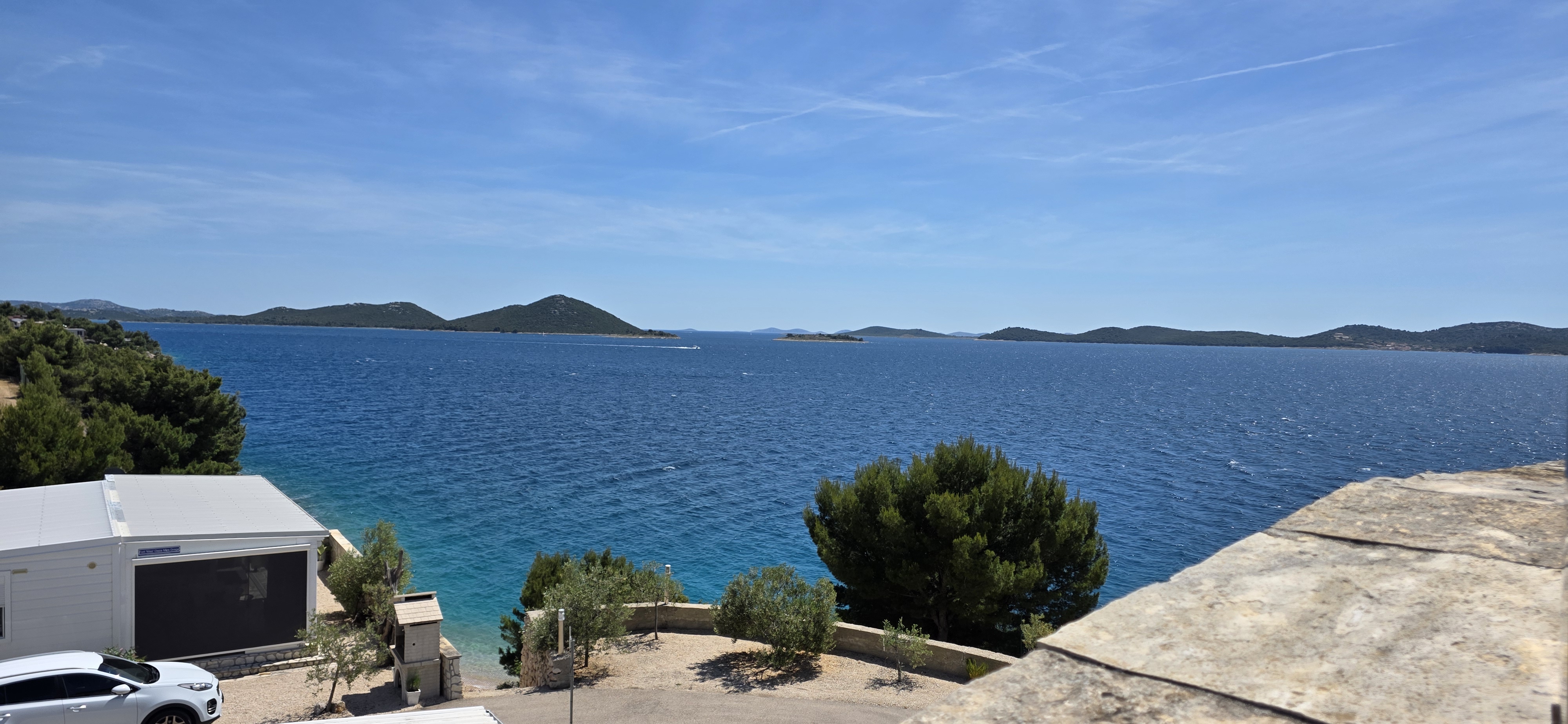 Drage Blick aufs Meer