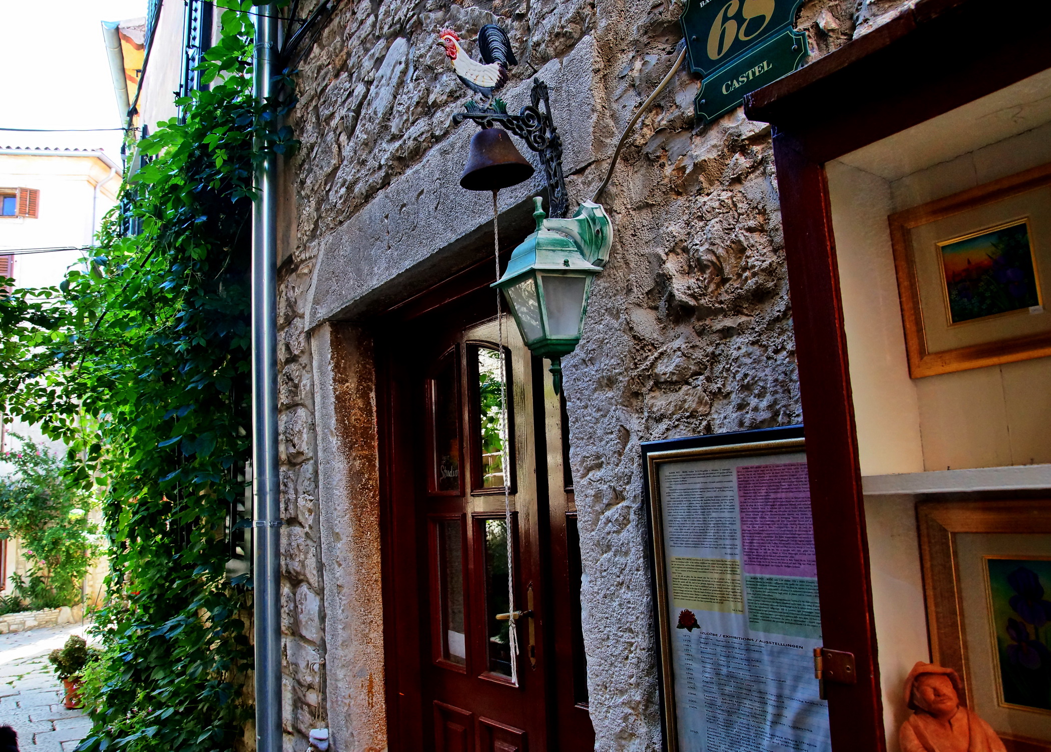 Istrien: BALE > Laterne