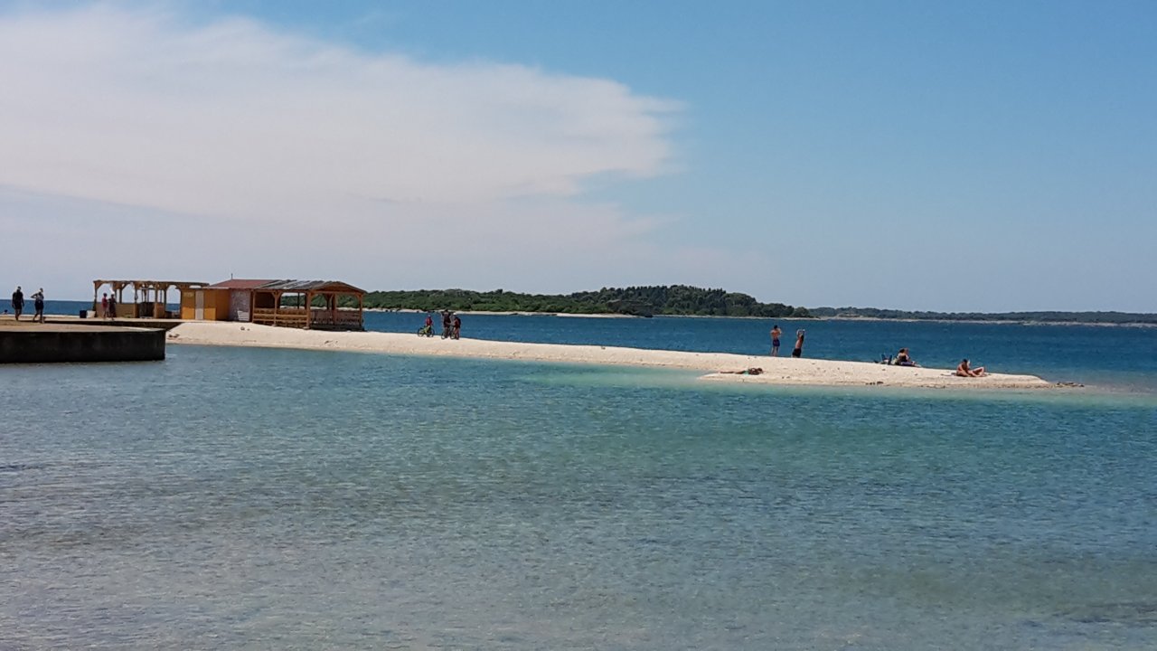 Istrien: FAZANA> Paradiesstrand