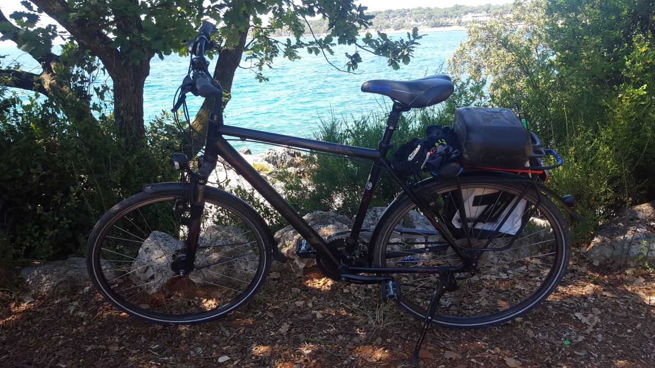 Istrien: FUNTANA> Radtour