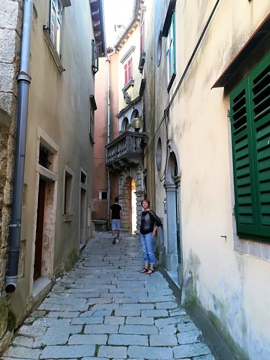 Istrien : LABIN > Altstadtgasse