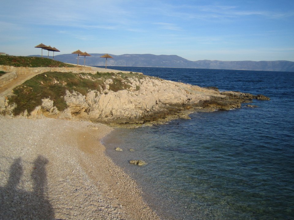 Istrien: LABIN>Sveta Marina>Badebucht