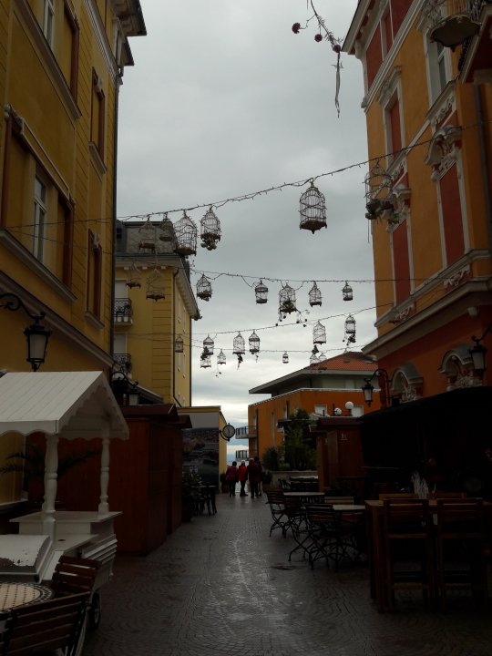 ISTRIEN: Opatija: kleine Gasse