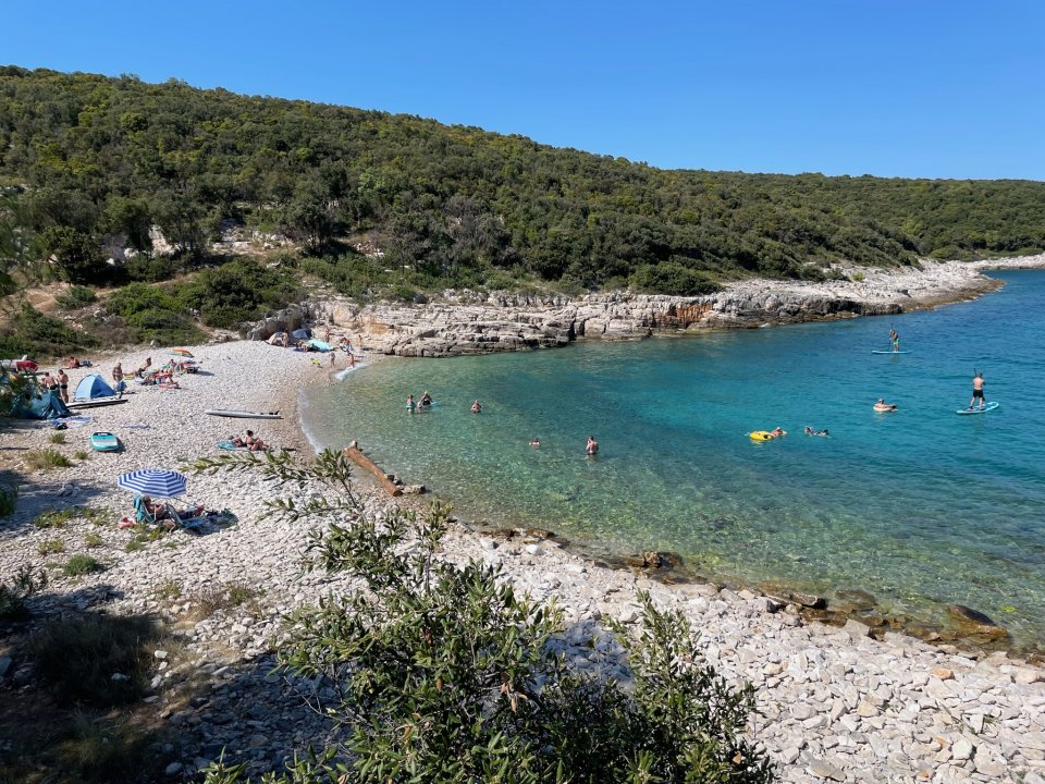 Istrien, PERUSKI, Beach Cava