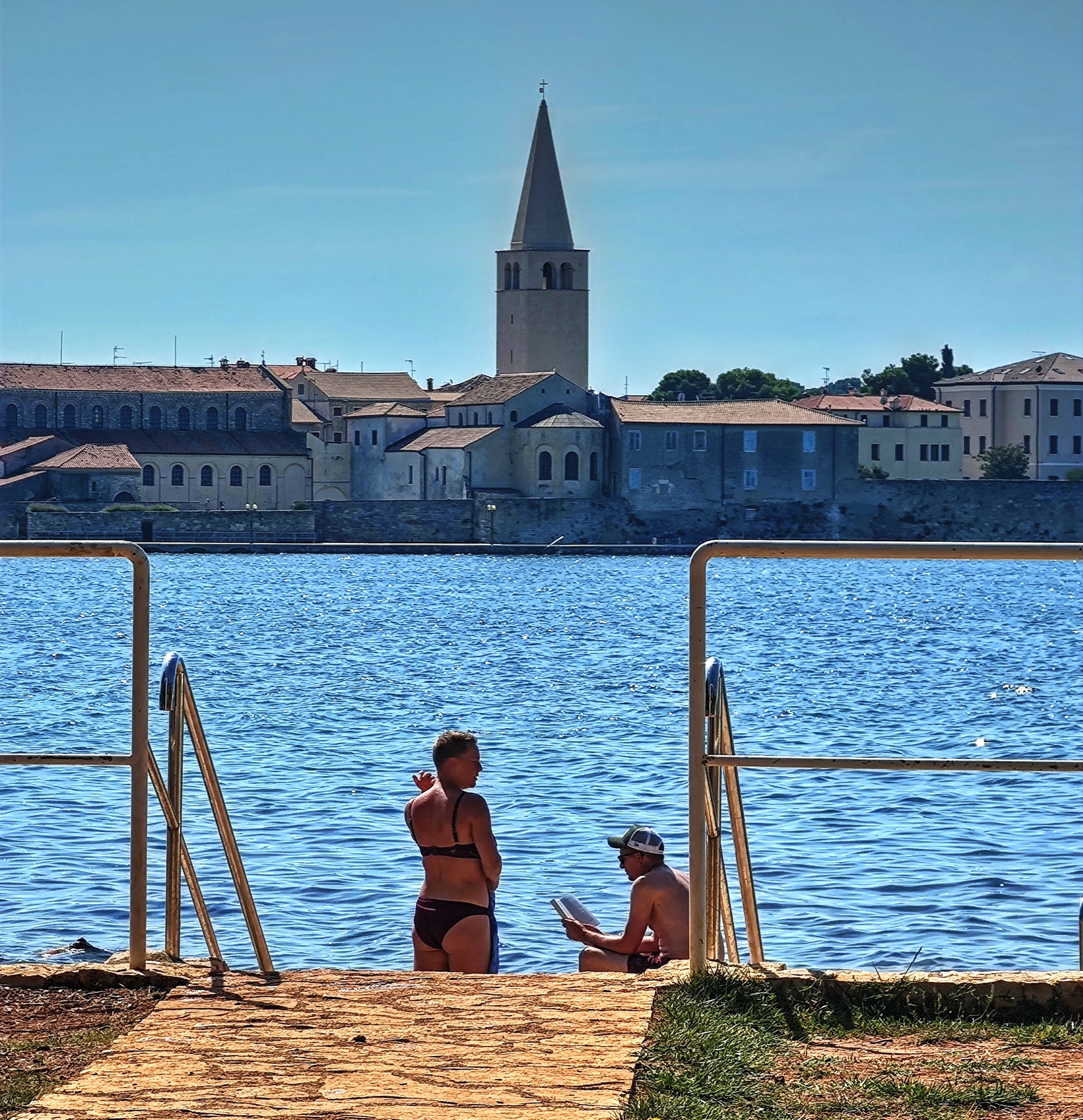 Istrien: POREC > Badespaß