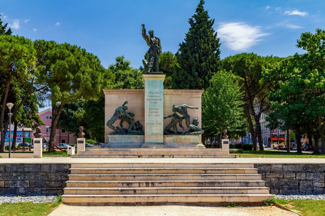 Istrien: PULA > Stadtwäldchen