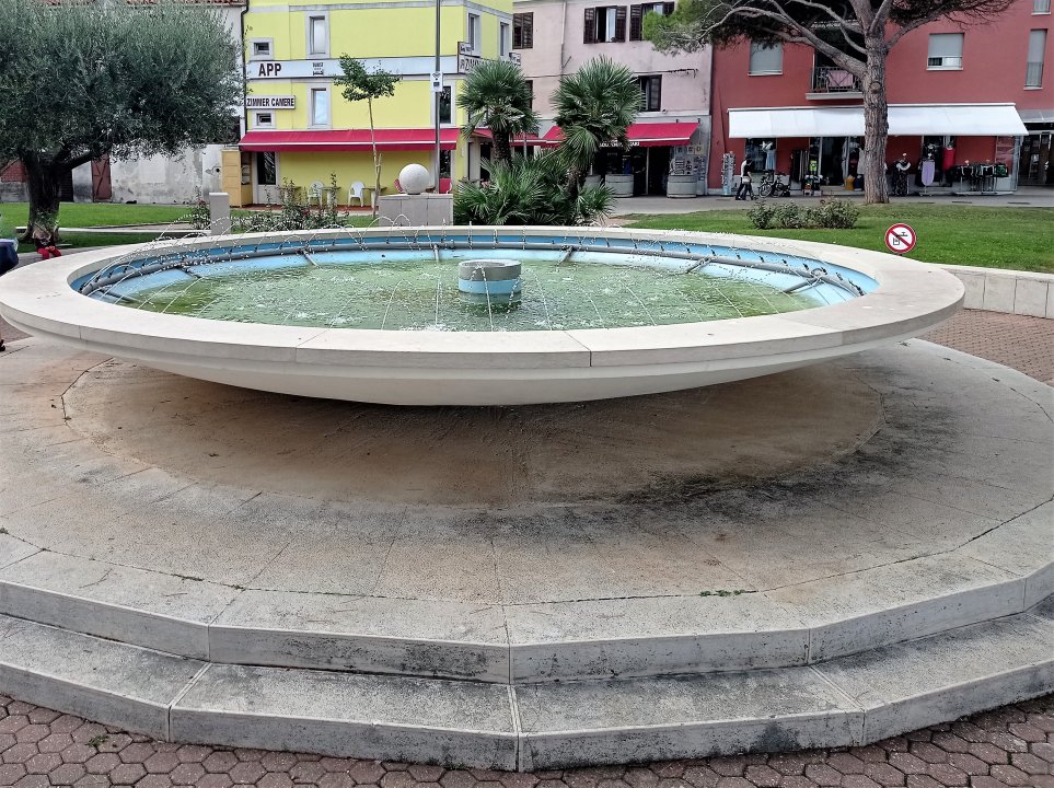 Istrien: Umag> Stadtbrunnen