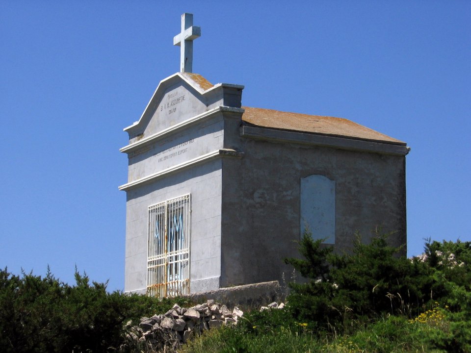 Kapelle auf Unije